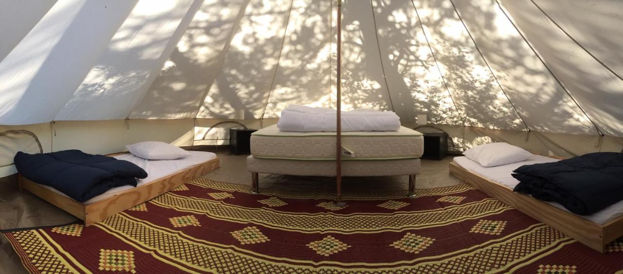 Отель Camping La Chabannerie Saint-Martin-de-Clelles Экстерьер фото